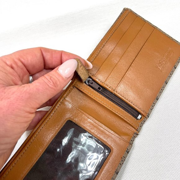 Auc YSL Vintage Monogram bi-fold wallet ID window - Picture 8 of 12